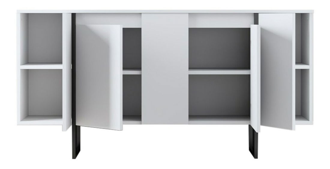 Ormarić Luna (bijela + crna)