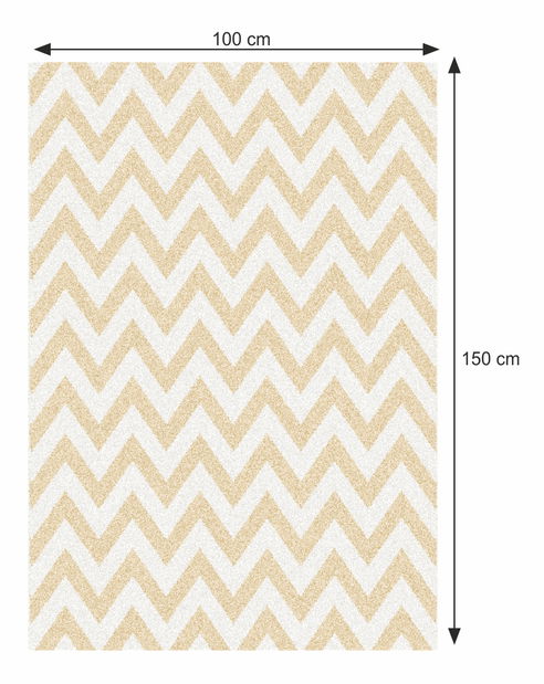 Szőnyeg Alissa 3 (bézs + fehér)