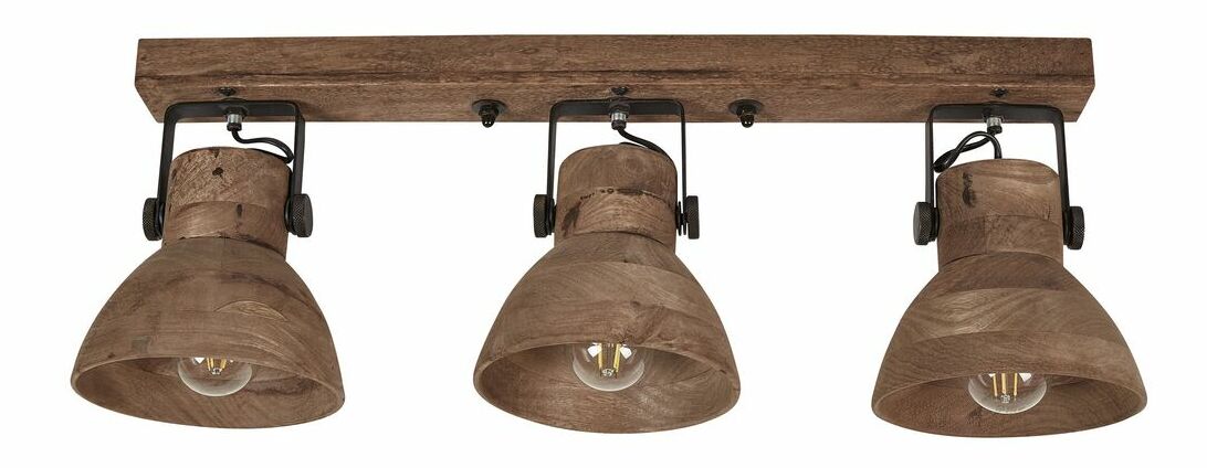 Stropné svietidlo Penza (tmavé drevo)