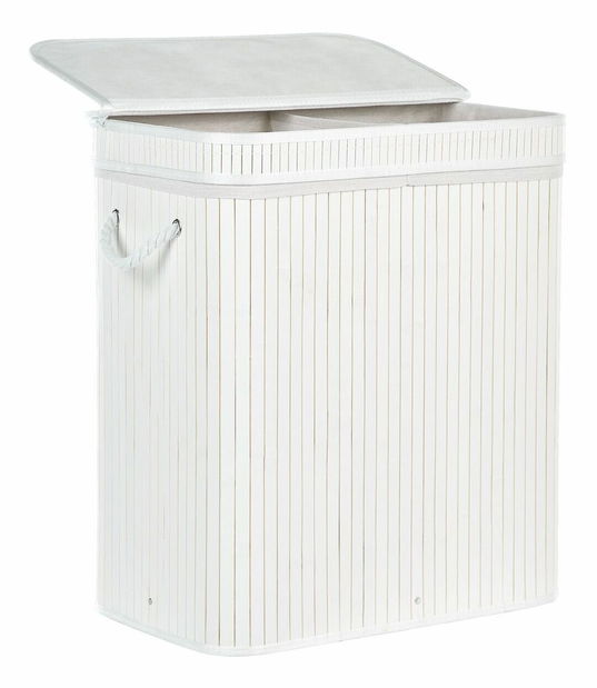 Kôš na bielizeň Kalea (biela)