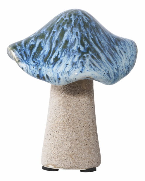 Dekorácia Dravena 4 (zelená + hnedá + modrá)