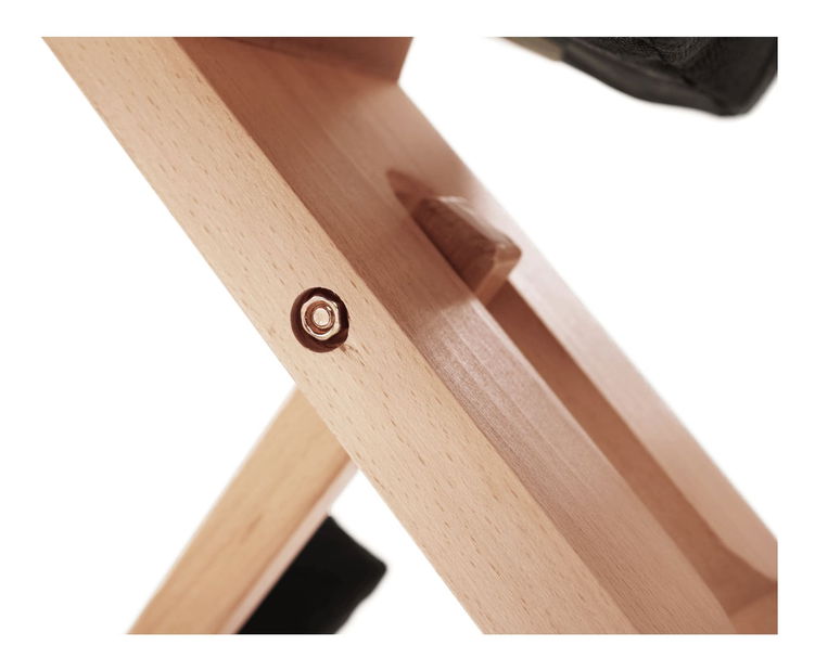 Ergonomikus térdeplőszék Gloire (fekete + bükk)