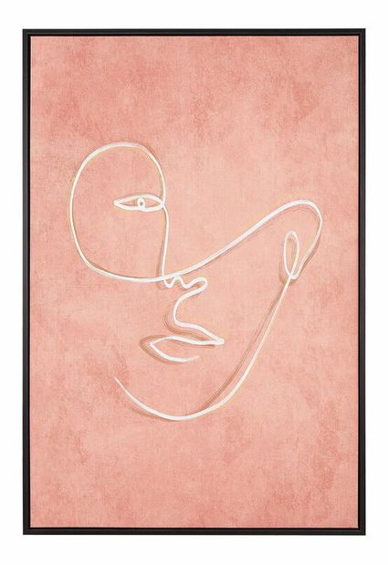 Obraz 63x93 cm ASATA (ružová)