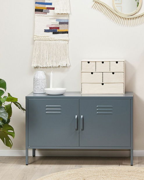 Szekrény UNNAR (szürke)