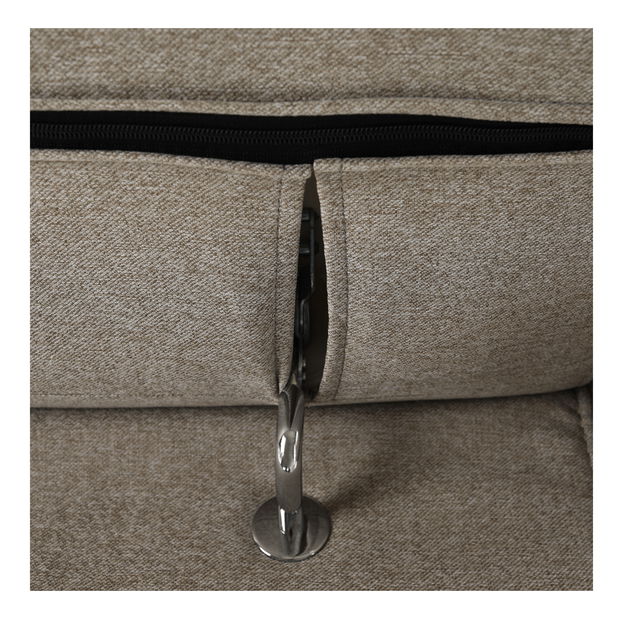 Colțar în formă de U Imani (maro deschis + maro)