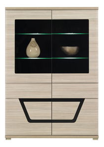 Vitrina Bog Fran TS 3 (brijest mat) *Rasprodaja