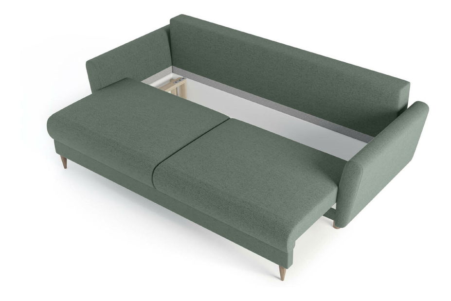 Háromszemélyes kanapé Krin (zöld)