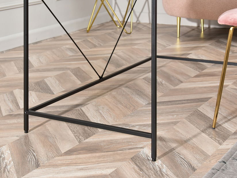 PC asztal Unica (fekete)