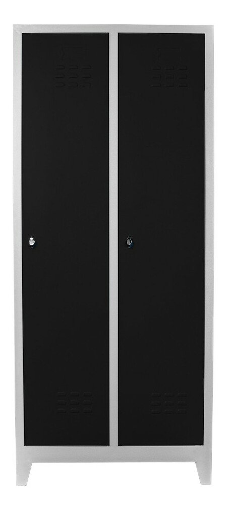 Uzamykateľná skriňa Jessia 15 (čierna)