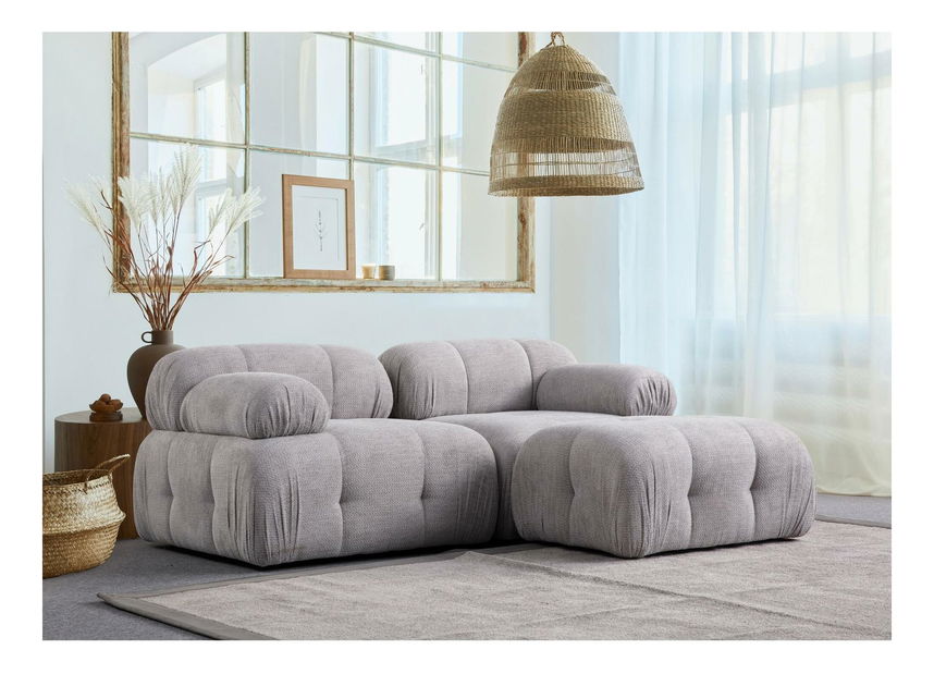 Sarok ülőgarnitúra Pettit 2 (világosszürke)