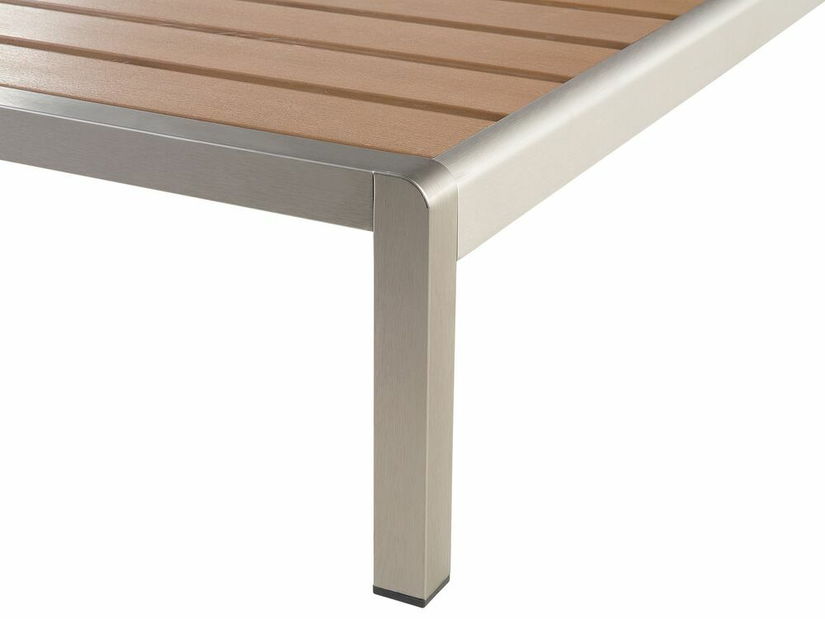 Șezlong pentru grădină Nermo (lemne deschis)