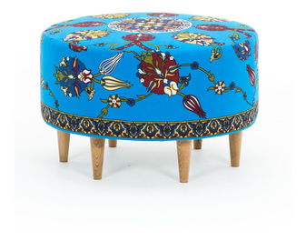 Taburetka Remonella (viacfarebné + drevo)