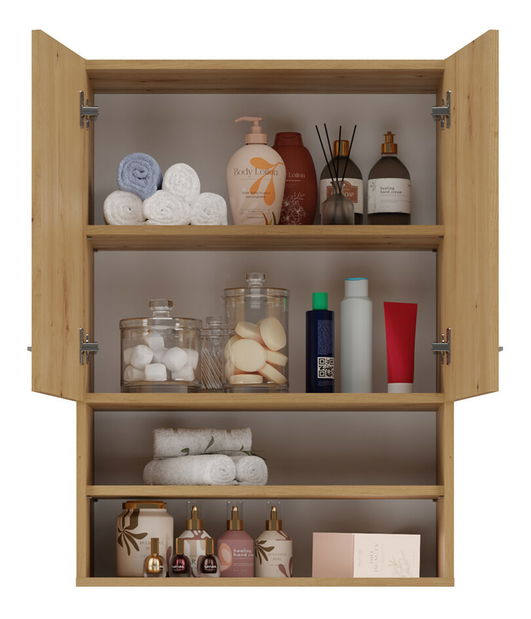 Dulap de baie suspendat Perdieron 1 (stejar artisan)