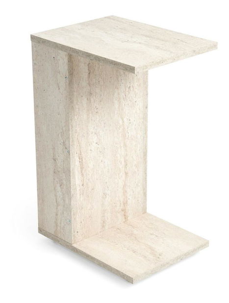 Príručný stolík Feliz (mramor svetlý)