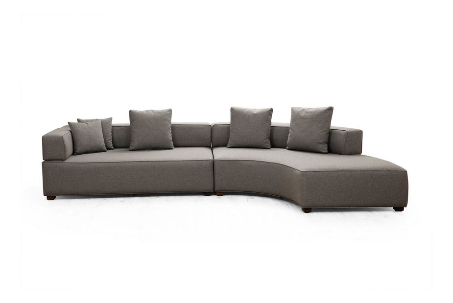 Kutna garnitura Gondulatta 4 (D) (siva)