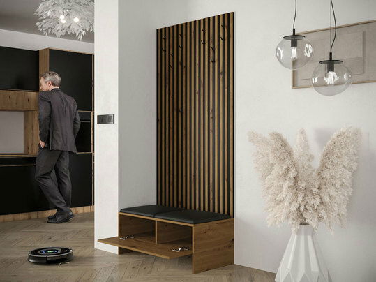 Predsieň Elara IV (dub artisan + čierna + Manila 09)