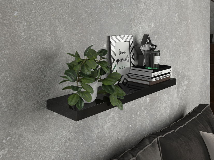 Polc Ameria 60 (fényes fekete)