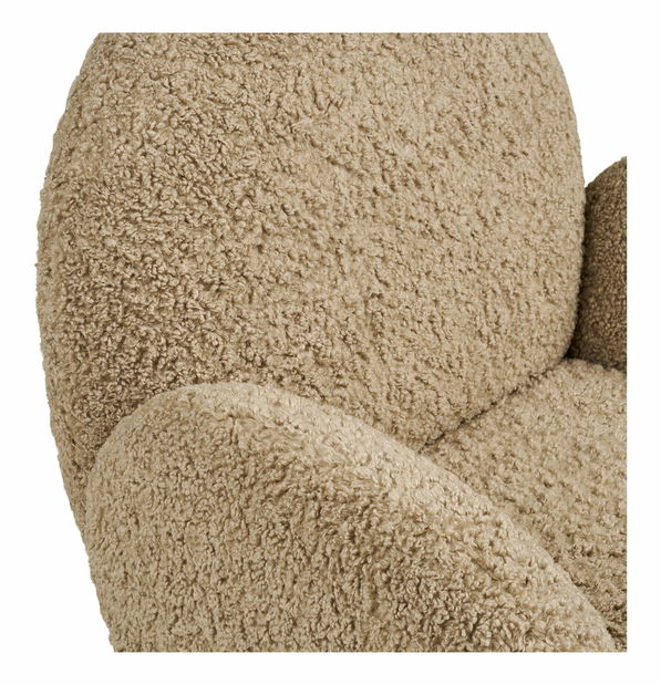 Kreslo Mnaloria (svetlohnedá)