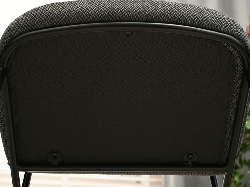 Stolička Ulrika (grafit + čierna)