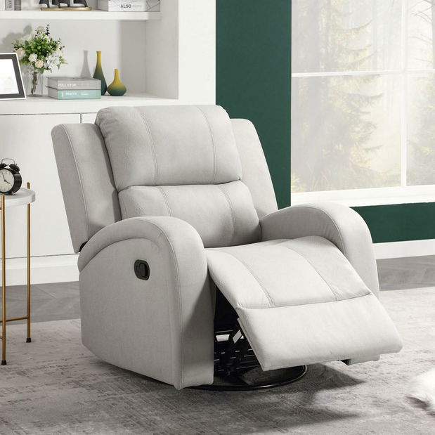 Fotoliu reglabil Triple (argintiu)