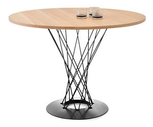 Jedálenský stôl Torpedo (popolavá + čierna)