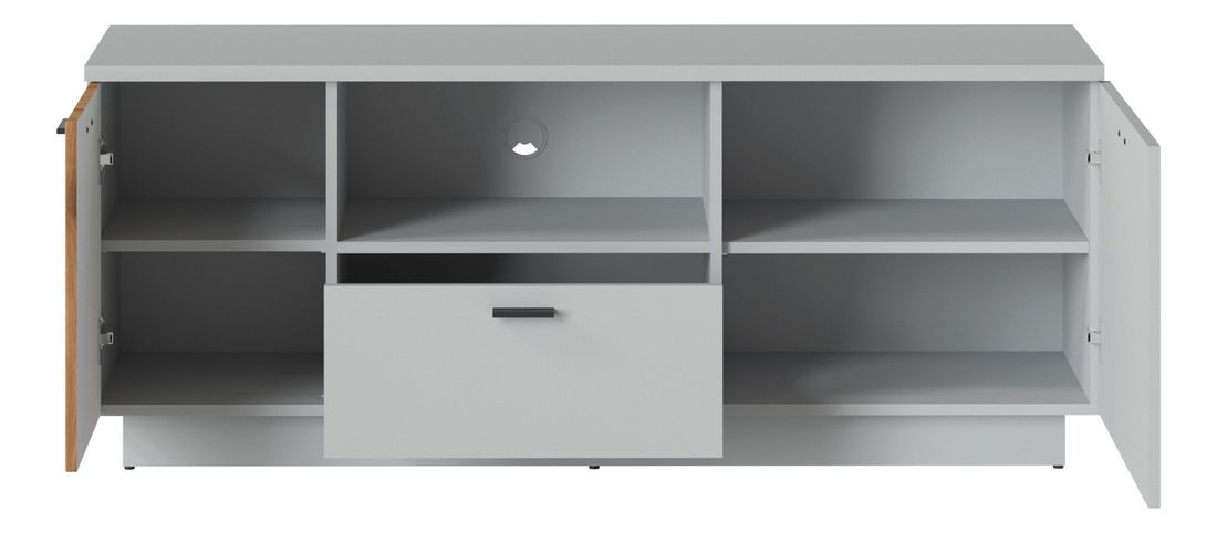 TV stolík/skrinka Veresa F03 (popol + dub coast evoke)