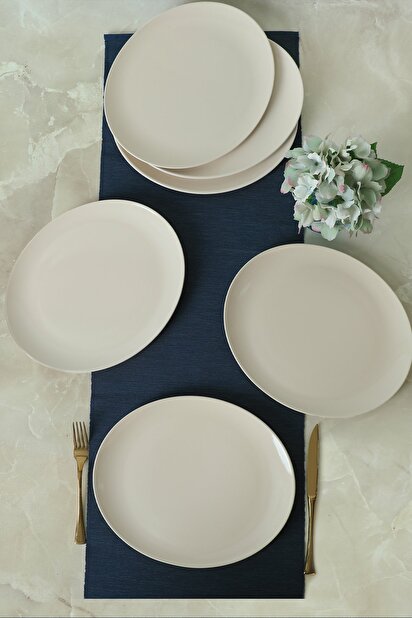 Set farfurii (6 buc.) Plates (crem)