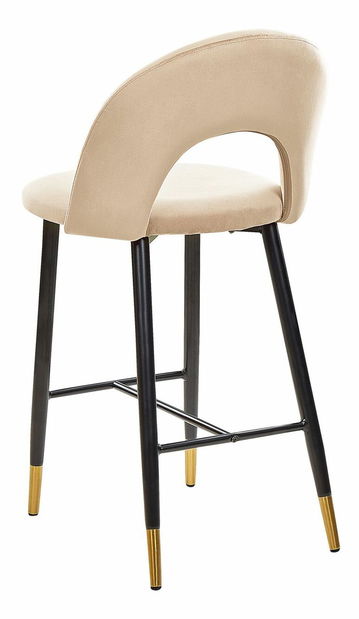 Set 2 ks barových stoličiek Fabian (béžová)