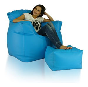 Fotoliu puf Clyde XXL (suport picioare GRATUIT) (ES 15)