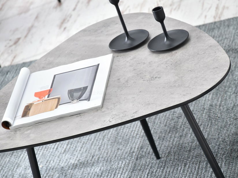 Konferenčný stolík Rossi Zest Xl (dub + čierna)