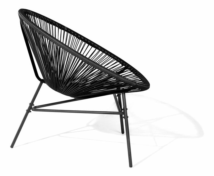 Set 2ks. stoličiek Alvarez (čierna)