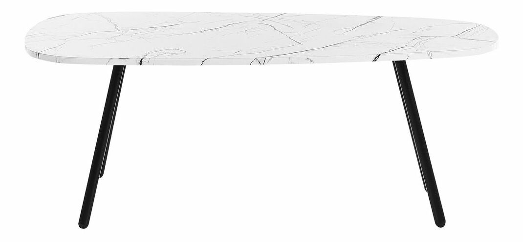 Măsuță de cafea Bao (alb)