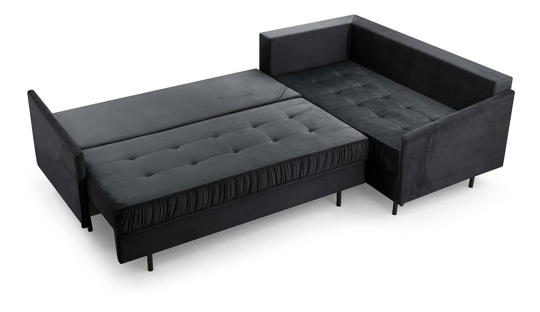 Kutna garnitura- Aliran (crna) (D)