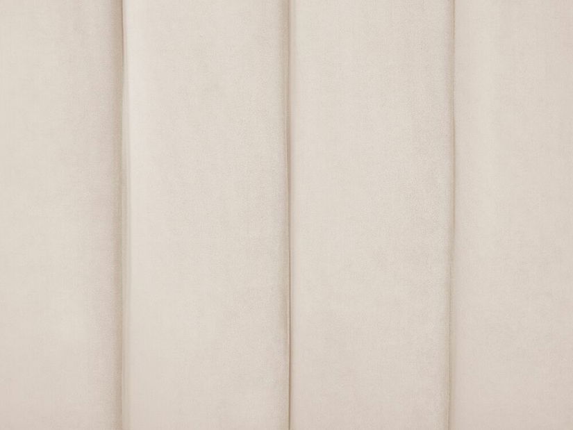 Pat matrimonial 160 cm Alise (maro deschis) (cu somieră)