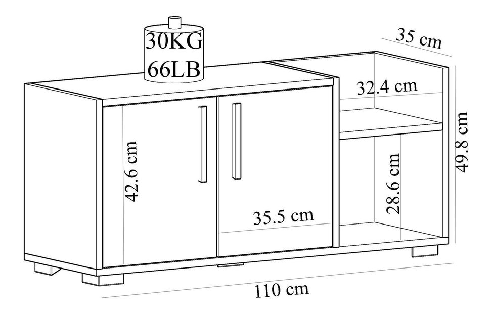 Pantofar Kupuba (alb)