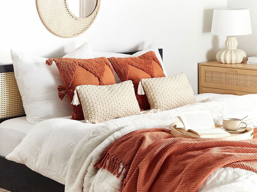 Set ukrasnih jastuka (2 kom.) 25 x 45 cm Hakko (svijetlobež)