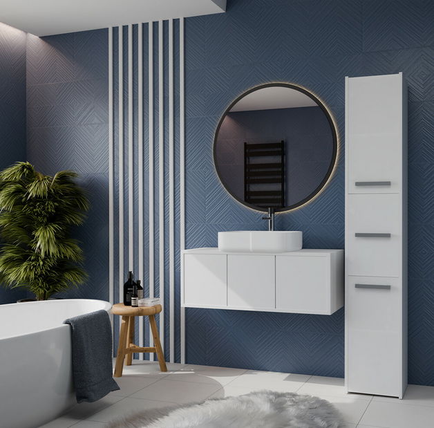 Kúpeľňová skrinka Samways 2 (biela)