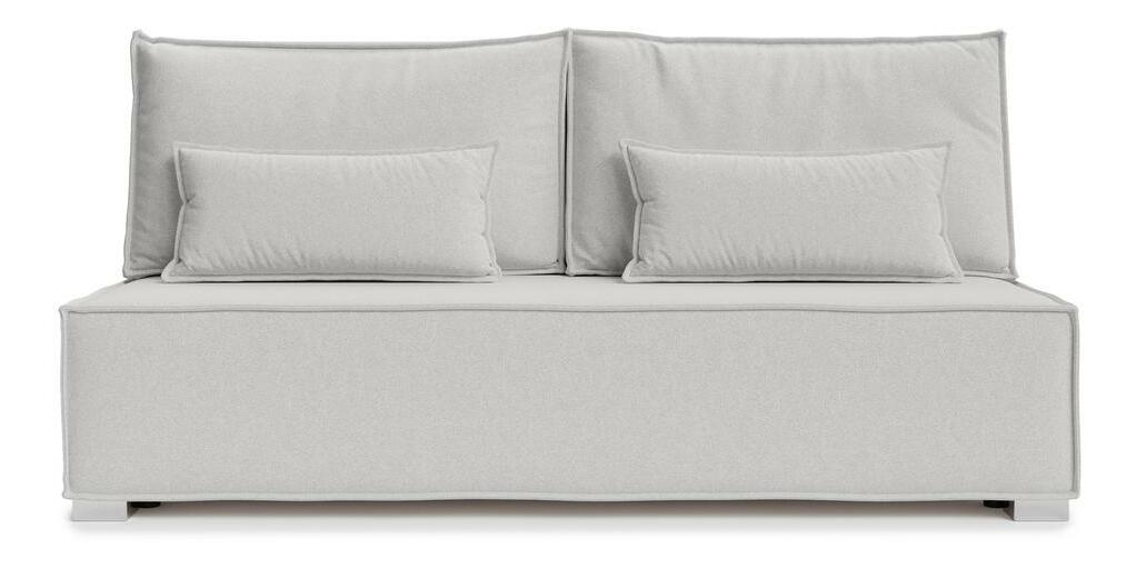 Háromszemélyes kanapé Bale (szürke + ezüst)
