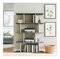 Regal Makiso 1 (antracit + hrast)