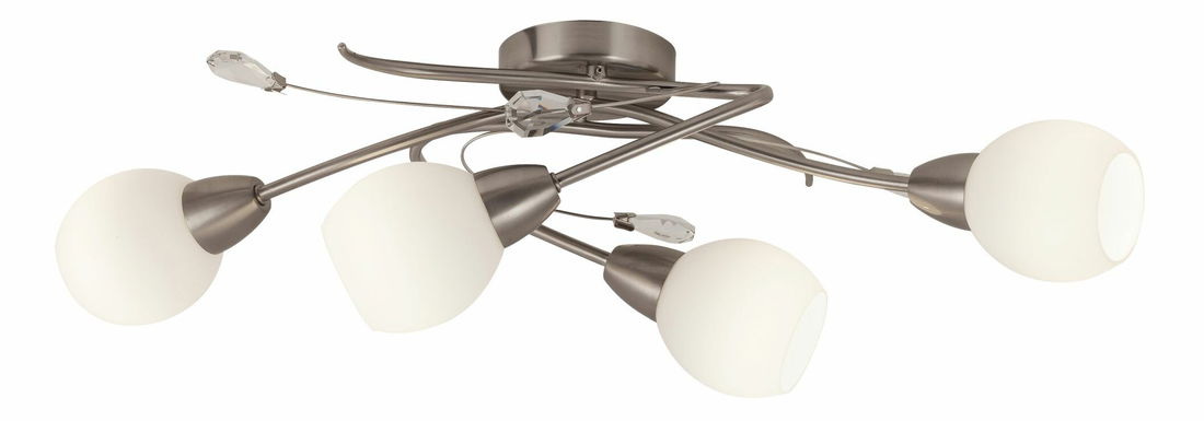 Bodové svietidlo Emily 2620 (saténová chrómová)