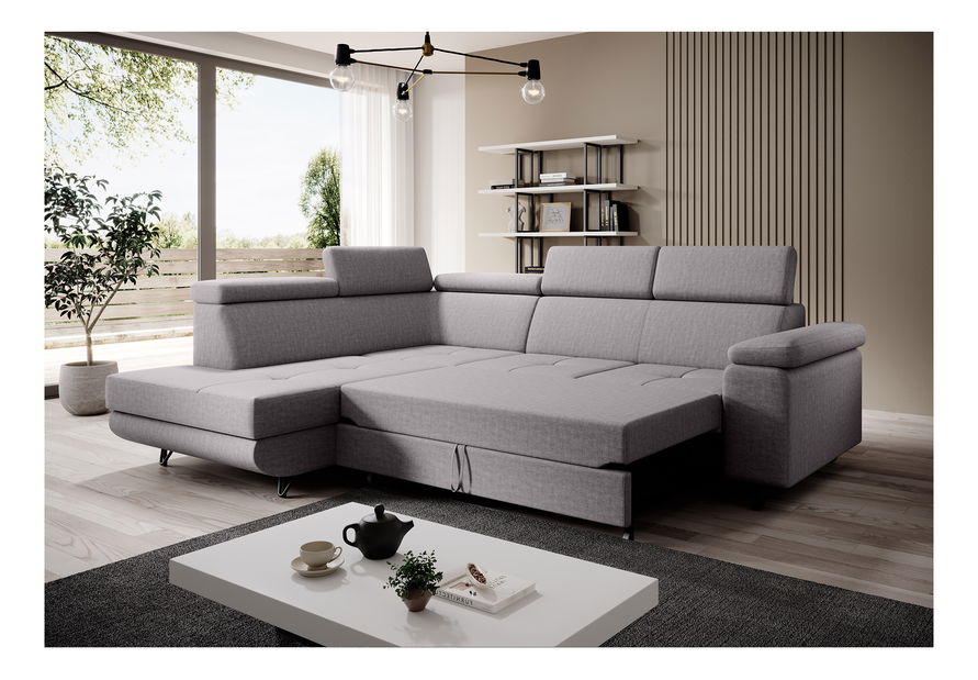 Széthúzható ülőgarnitúra Jopo (szürke) (B) 