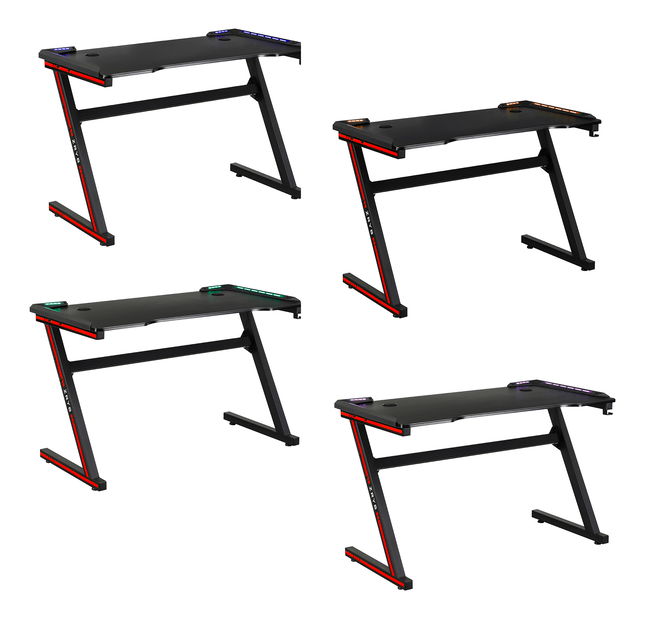 Masă PC Marcelene (negru)