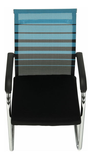 Kancelárska stolička Esso (modrá + čierna)