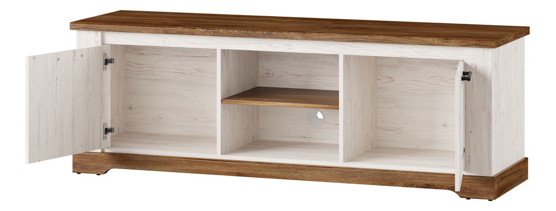 TV stolík/skrinka Cantaro 25 (borovica andersen + dub stirling)