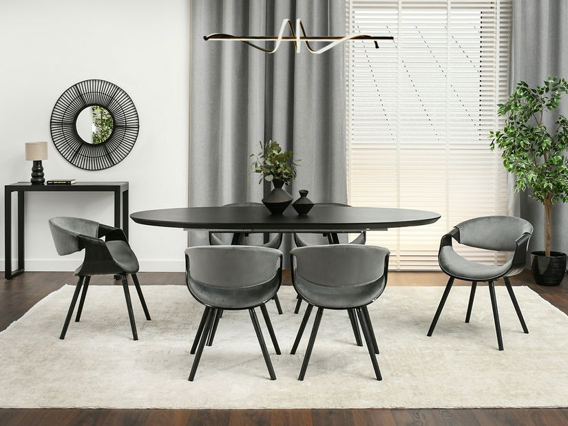 Szék Bjorn K (szürke + fekete)