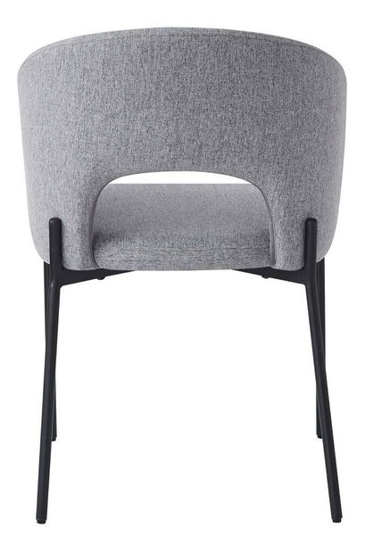 Scaun sufragerie Lunka (gri + negru)