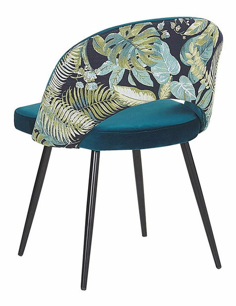 Set 2 buc. scaune de sufragerie VIVANI (albastru)