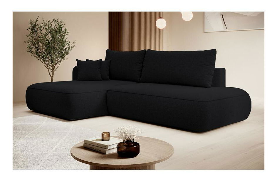 Kutna garnitura Fergie (L) (crna + crna)