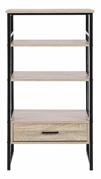 Regál Keeza (világos fa)