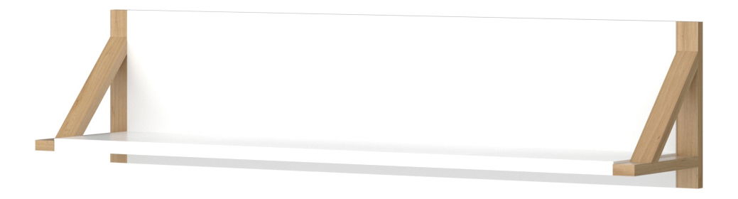 Poliță 95 cm Berry (alb)